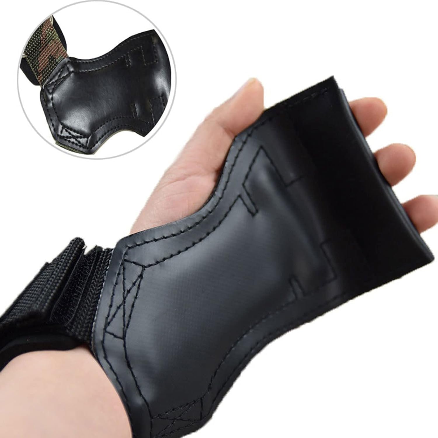 INDAIHUNK® Weight Lifting Grips (Pair) – Neoprene Padded Wrist Wraps for Heavy Powerlifting, Deadlifts, Rows & Pull-Ups"