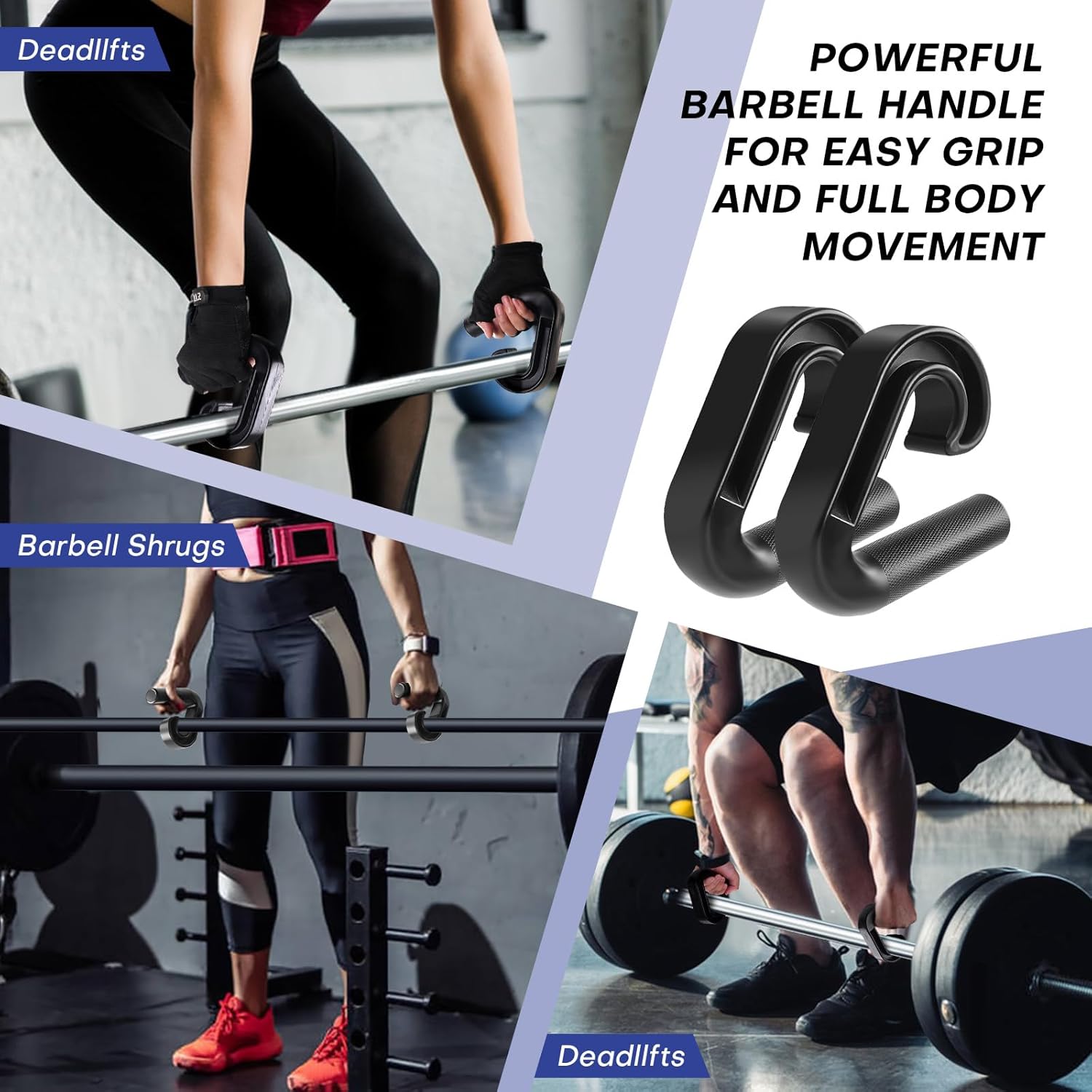INDIAHUNK® Neutral Grip Handle Attachment for Pull-up Bars, Barbells & Resistance Bands – Comfortable Wrist-Friendly Workout Tool