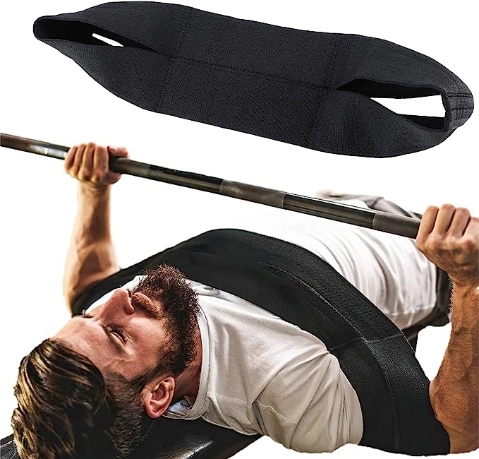 INDIAHUNK® Adjustable Bench Press Strength Band – Weightlifting Slingshot Blaster for Elbow Support, Chest Building & Powerlifting Resistance Training