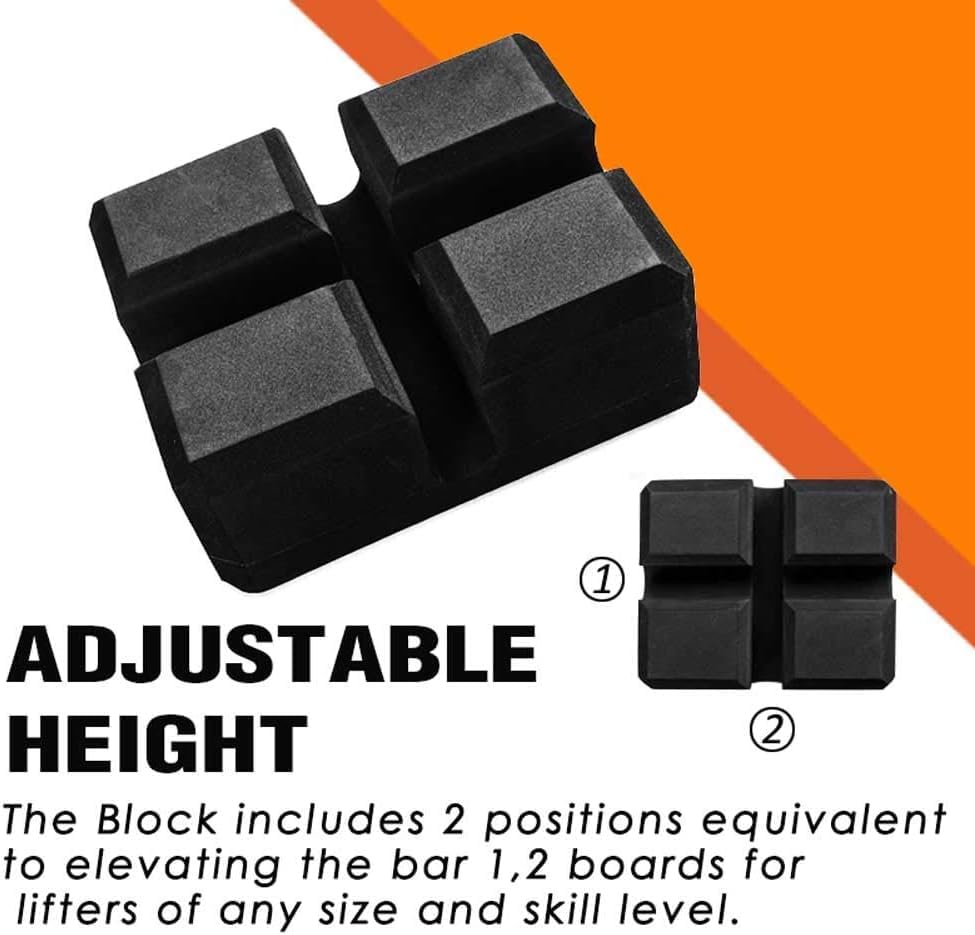 INDIAHUNK  Bench Press Block,Bench Press Board Press Adjustable Home Gym Workout Fitness Accessories for Increase Your Bench Press