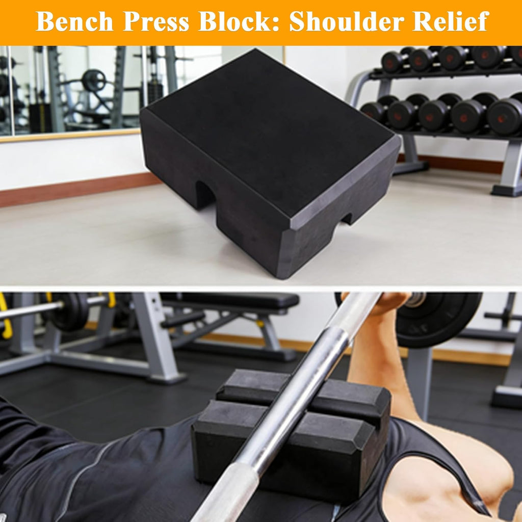 INDIAHUNK  Bench Press Block,Bench Press Board Press Adjustable Home Gym Workout Fitness Accessories for Increase Your Bench Press