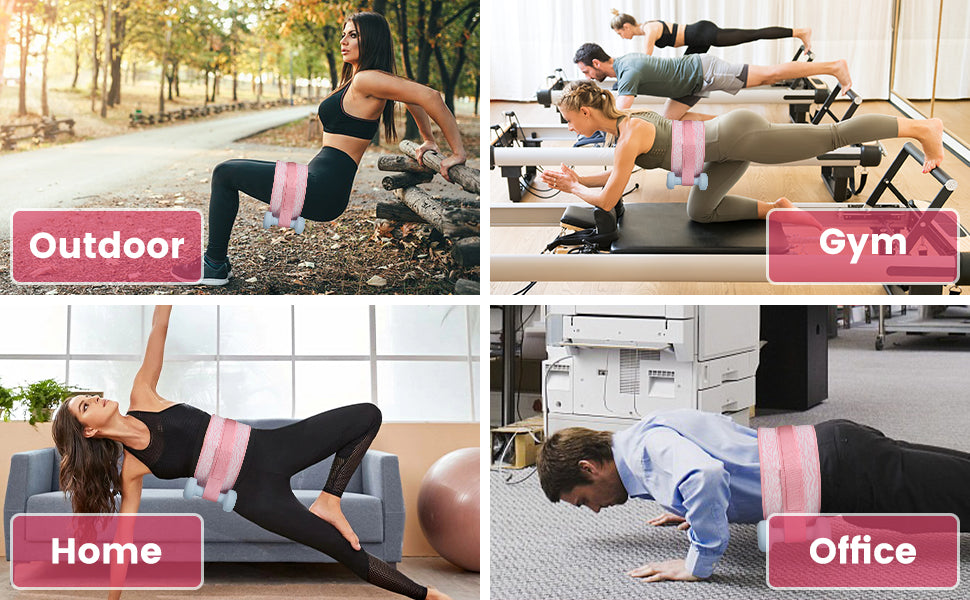 INDIAHUNK® Hip Thrust Belt – Extra Comfortable, Wide Anti-Slip Pads, Perfect for Dumbbell Workouts & Home Gym